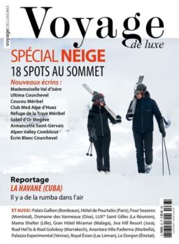 Voyage de Luxe – 15 janvier 2020