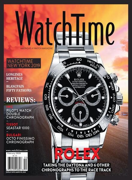 WatchTime – January 2020 Cover