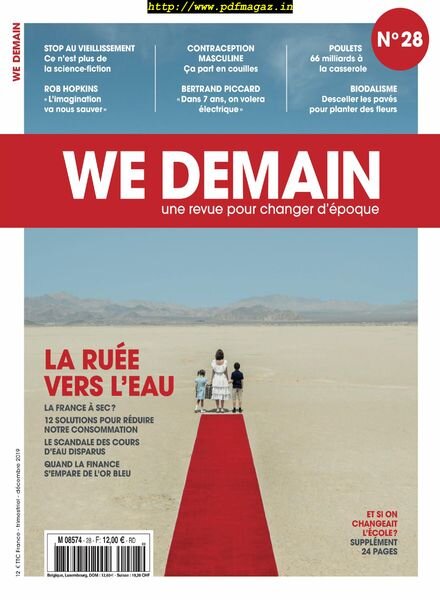 We Demain – Decembre 2019 Cover