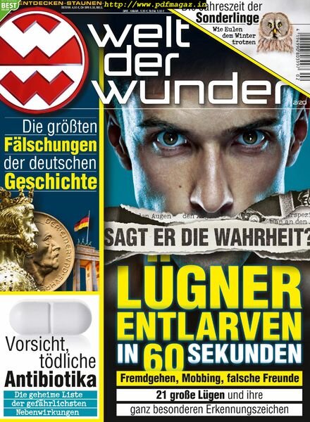 Welt der Wunder – Februar 2020 Cover