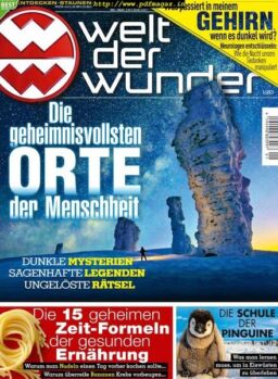 Welt der Wunder – Januar 2020