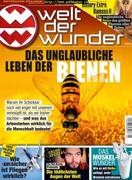 Welt der Wunder – Mai 2019 Cover