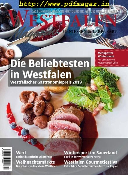 Westfalen Magazin – Winter 2019 Cover