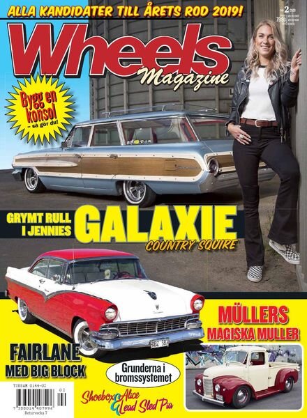 Wheels Sverige – 16 januari 2020 Cover