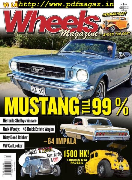 Wheels Sverige – 30 december 2019 Cover