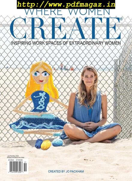 Where Women Create – January-February-March 2020 Cover