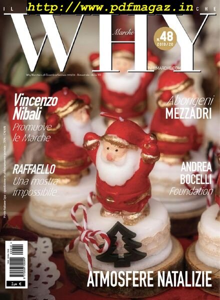 Why Marche – Dicembre 2019-Gennaio 2020 Cover