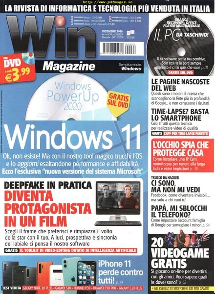 Win Magazine – Dicembre 2019 Cover