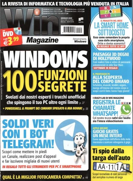 Win Magazine – Gennaio 2020 Cover