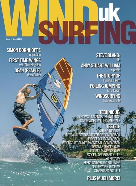 Windsurfing UK – August 2019 Cover
