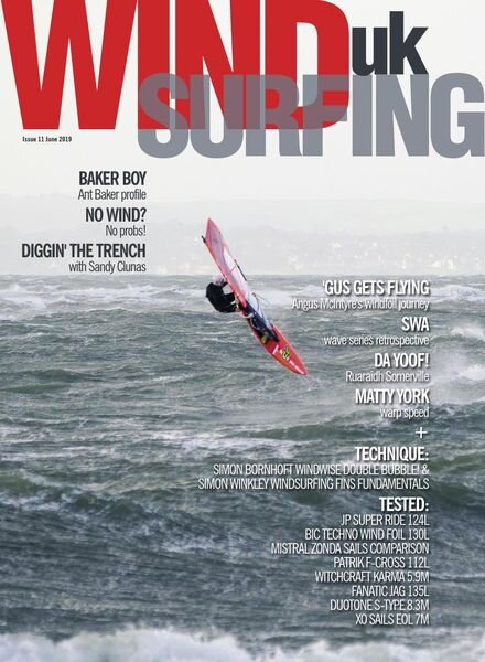 Windsurfing UK – Issue 11 – June 2019 Cover