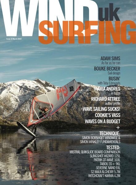 Windsurfing UK – March 2019 Cover