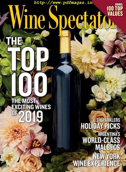Wine Spectator – December 31, 2019 Cover