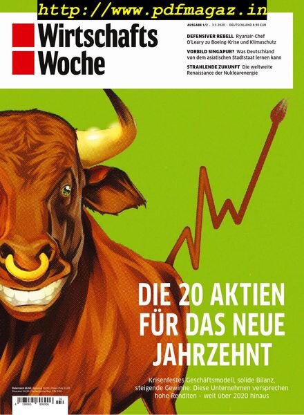 Wirtschaftswoche – 3 Januar 2020 Cover