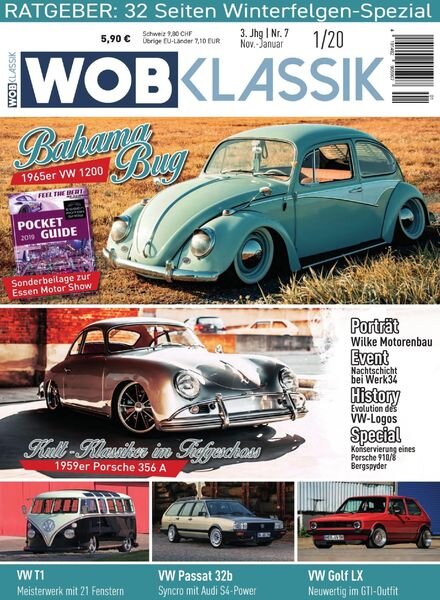 WOB Klassik – November 2019 – Januar 2020 Cover