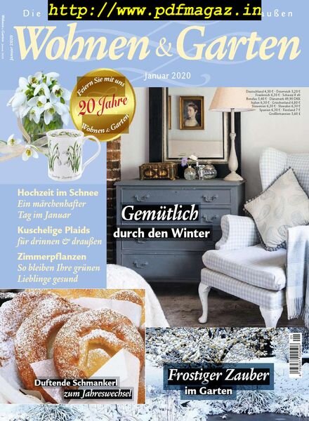 Wohnen & Garten – Januar 2020 Cover