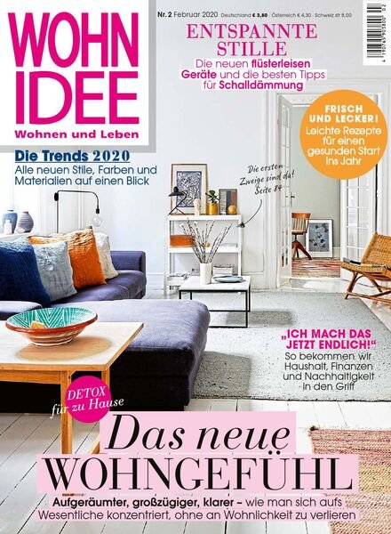 Wohnidee – Februar 2020 Cover