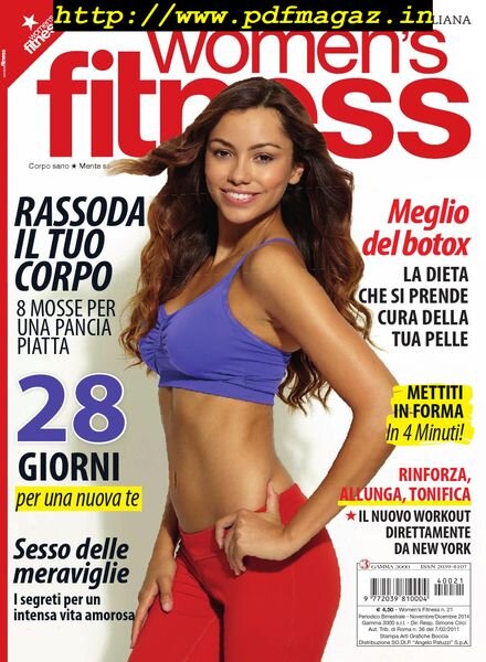 Womens Fitness Italia – Novembre-Dicembre 2014 Cover