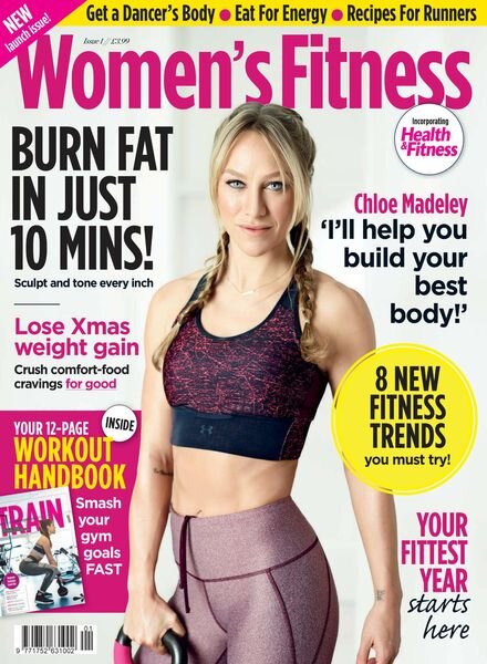 Women’s Fitness UK – Issue 1 – December 2019 Cover
