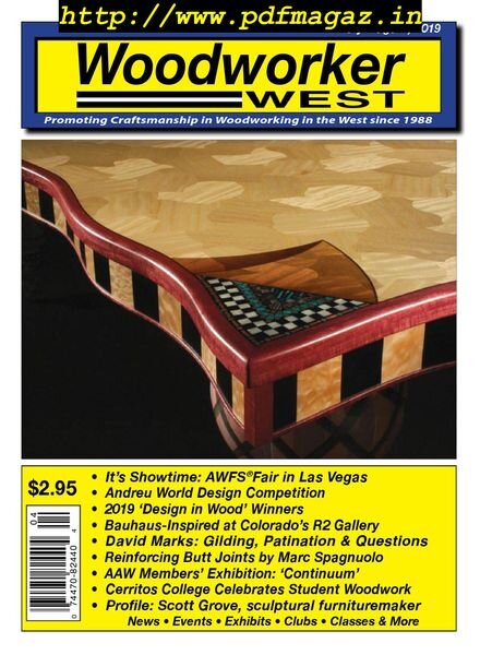 Woodworker West – July-August 2019 Cover