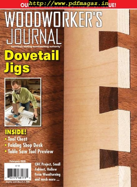 Woodworker’s Journal – February 2020 Cover