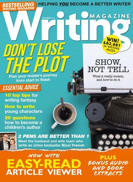 Writing Magazine – December 2019 Cover