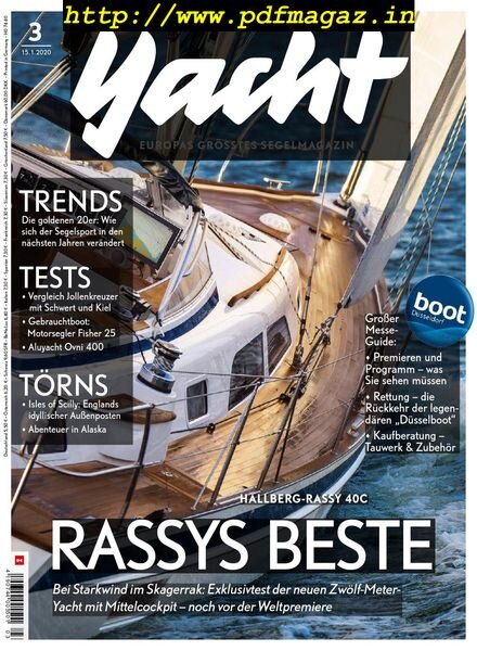 Yacht Germany – 15 Januar 2020 Cover