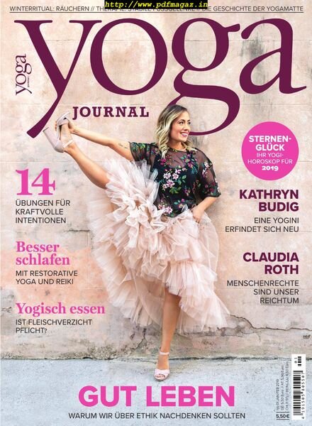 Yoga Journal Germany – Januar-Februar 2019 Cover