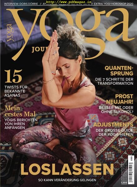 Yoga Journal Germany – Januar-Februar 2020 Cover