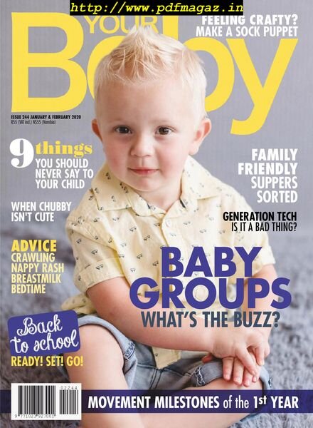 Your Baby & Toddler – Issue 244 – January-February 2020 Cover