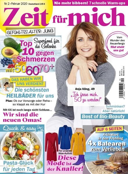 Zeit fur Mich – Januar 2020 Cover