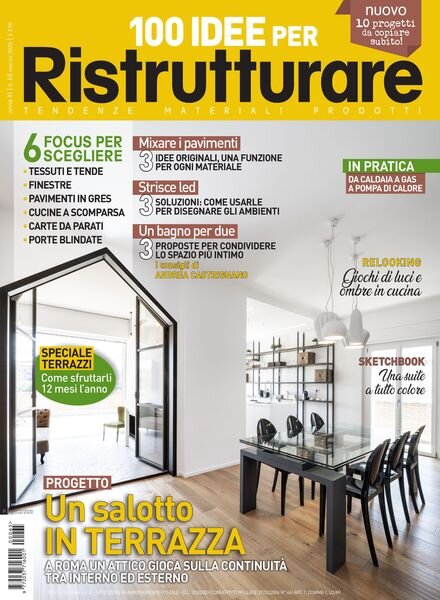 100 Idee per Ristrutturare – Marzo 2020 Cover