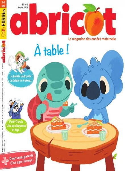 Abricot – fevrier 2020 Cover