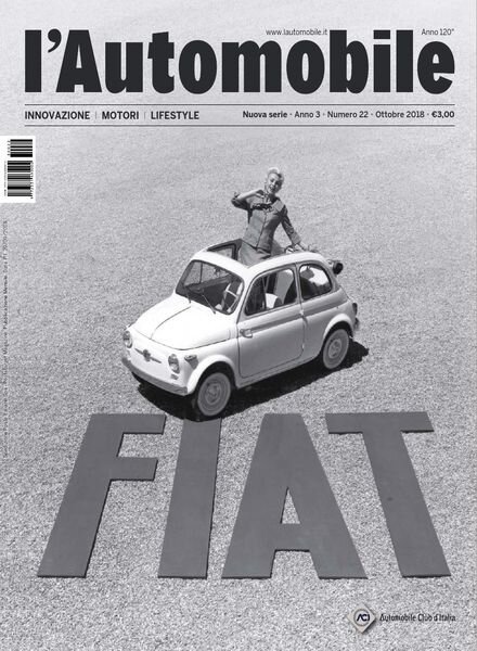 ACI l’Automobile – Ottobre 2018 Cover