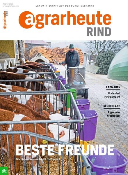 Agrarheute – Januar 2020 Cover