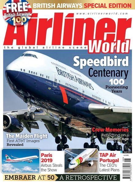 Airliner World – August 2019 Cover
