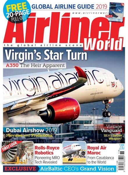 Airliner World – November 2019 Cover