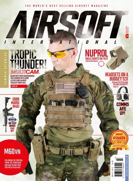 Airsoft International – Volume 15 Issue 3 – July 2019 Cover