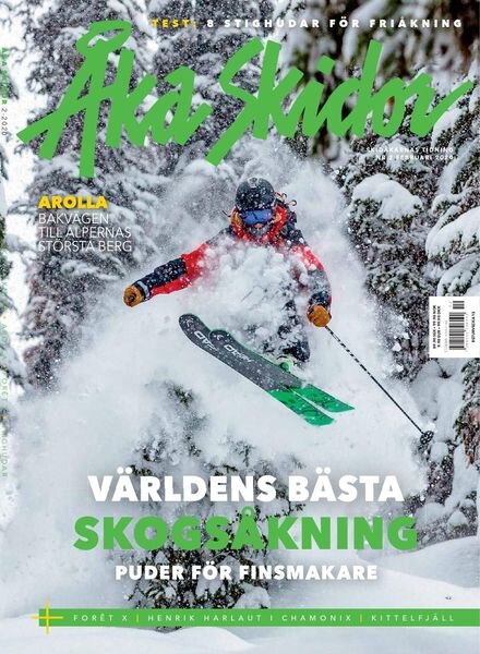 aka Skidor – februari 2020 Cover