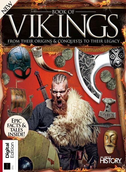 All About History Book of Vikings – 10 ed 2019 Cover
