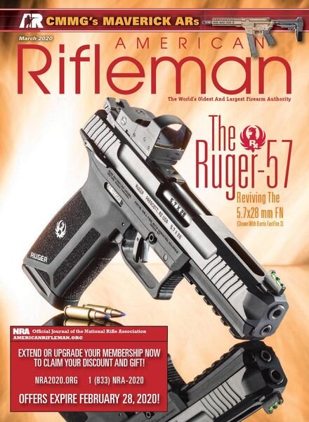 American Rifleman – March 2020 Cover