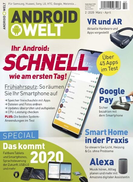 Android Welt – Marz 2020 Cover