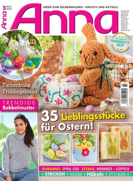 Anna Germany – Marz 2020 Cover