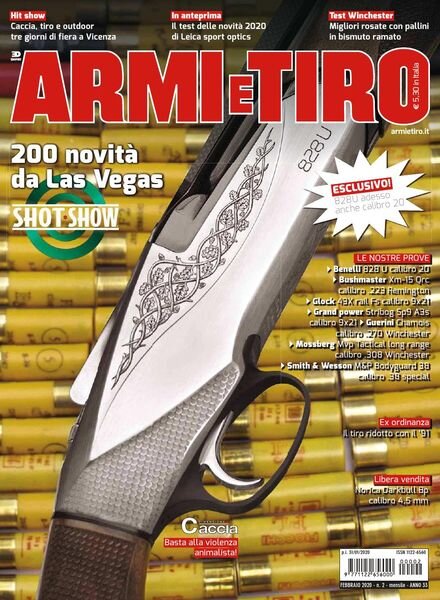 Armi e Tiro – Febbraio 2020 Cover
