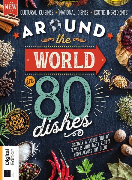 Around The World In 80 Dishes – January 2020 Cover