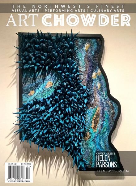 Art Chowder – Issue 16 – July-August 2018 Cover