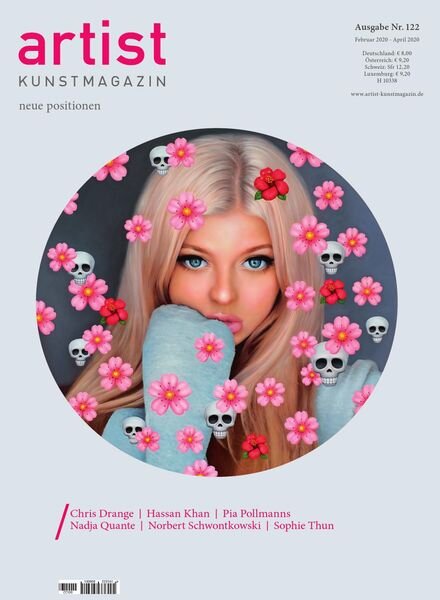 Artist Kunstmagazin – Februar 2020 Cover