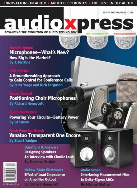 audioXpress – February 2020 Cover