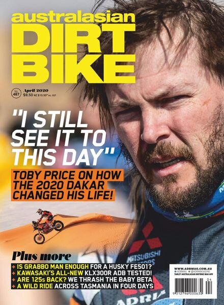 Australasian Dirt Bike – April 2020 Cover