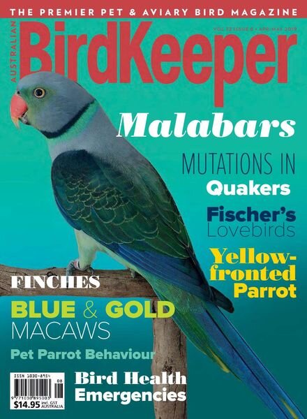 Australian Birdkeeper – April-May 2019 Cover